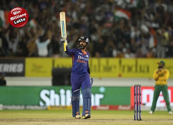  Cricket star Dinesh Karthik is next to join forces with Win Millions Lotto to help Indian charities