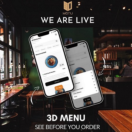  3D Menu Card: How Hoteliers Are Getting An Edge by Using AR Technology