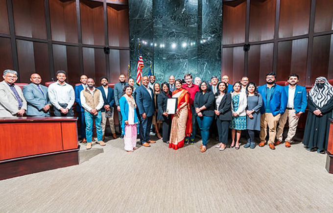  Atlanta Council Honours Indian American Leader Dr Nazeera Dawood for Women’s History Month