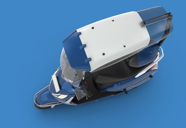  Airbag and sunroof for scooter! Yes GERMAN-MECHANIC Safety & Innovative parts and accessories manufacturer aims to reduce accidental injury rate by 30% before 2025.