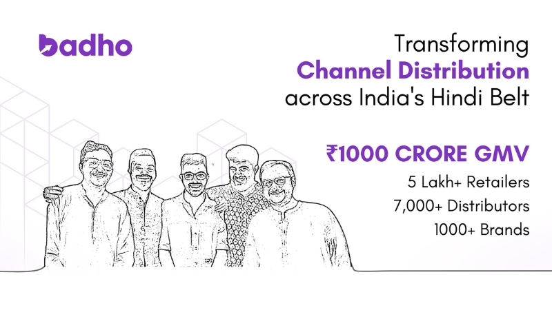  B2B Channel Distribution Marketplace – Badho Hits ₹1000 Crore GMV, Signals Shift in FMCG Distribution Landscape