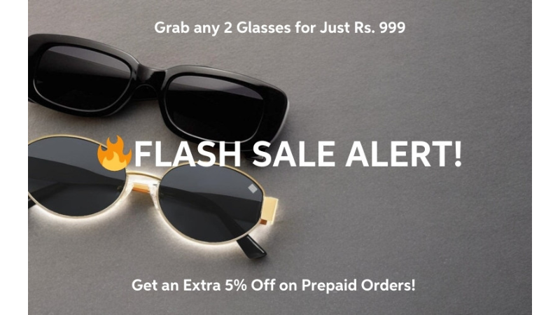  Elegante’ Eyewear Announces Exclusive Flash Sale: Grab 2 Glasses for Just Rs. 999!